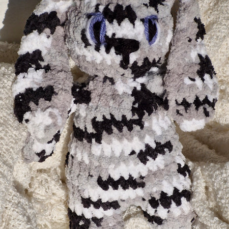 Plush Crochet PATCHY FLOPPY EAR BUNNY