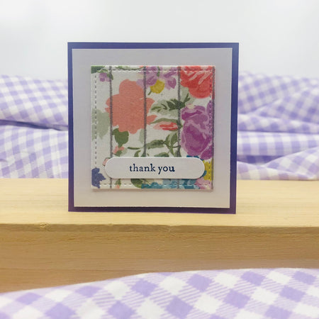 Bridgerton Liberty fabric gift card - pack of 2 - choose your greeting