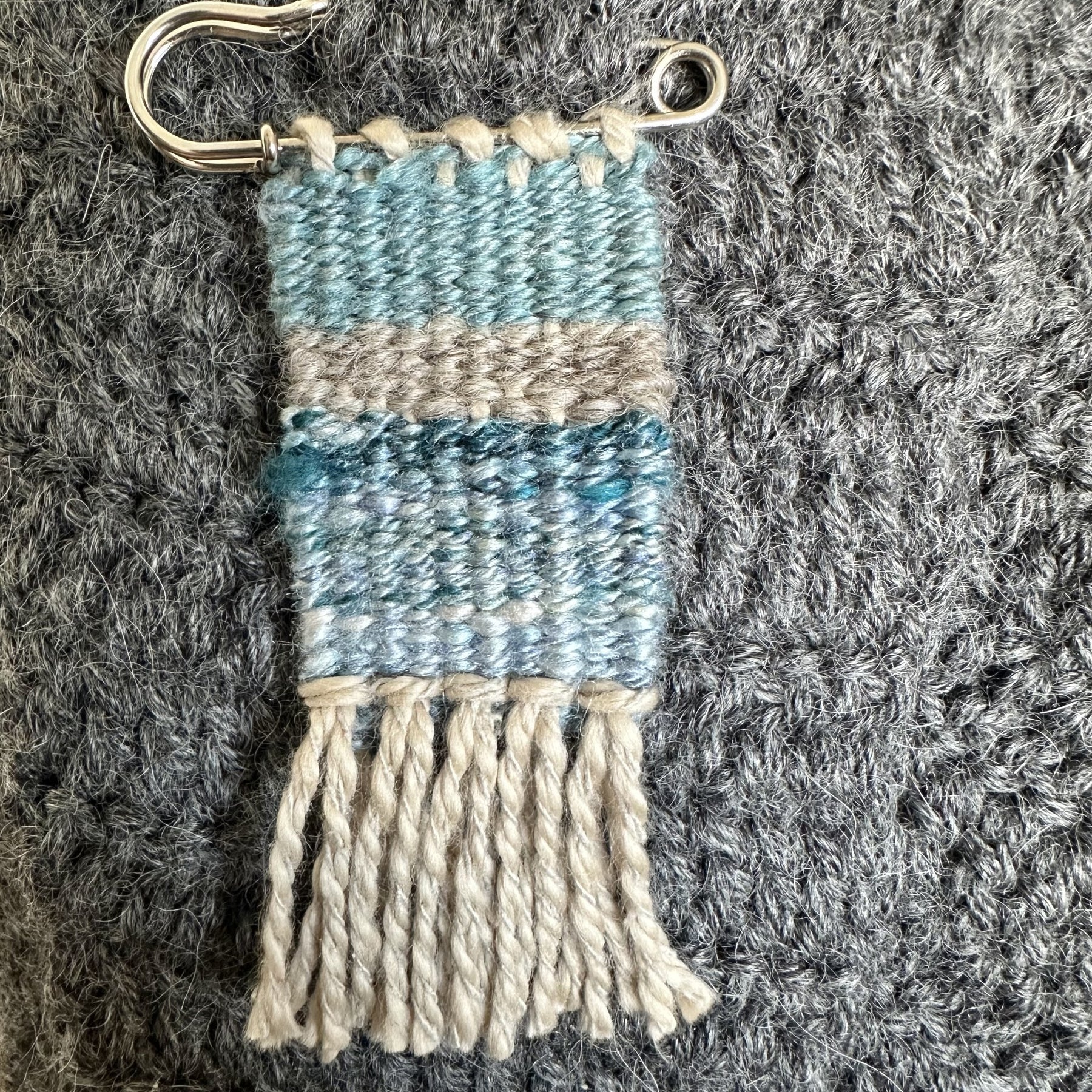 Handwoven Shawl Pins or Brooches