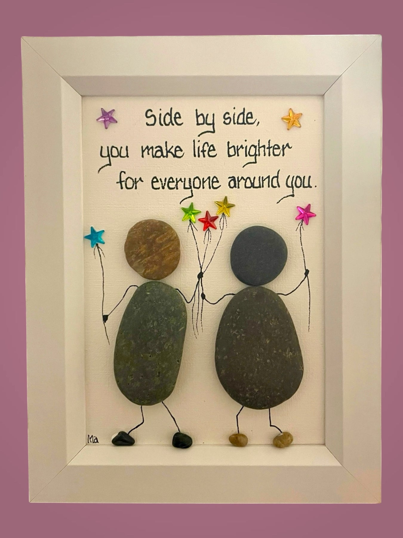 Pebble Picture - Friendship