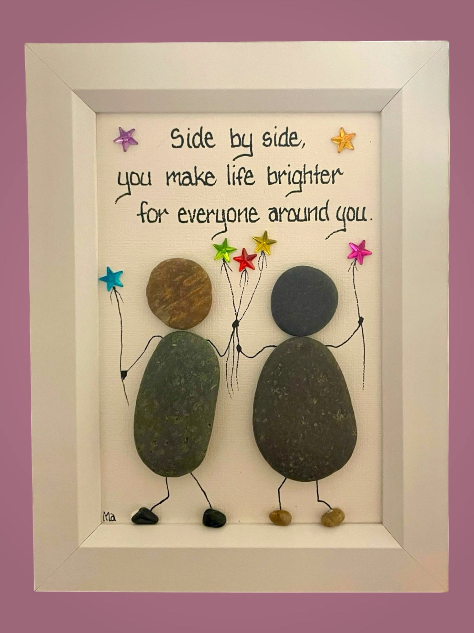 Pebble Picture - Friendship