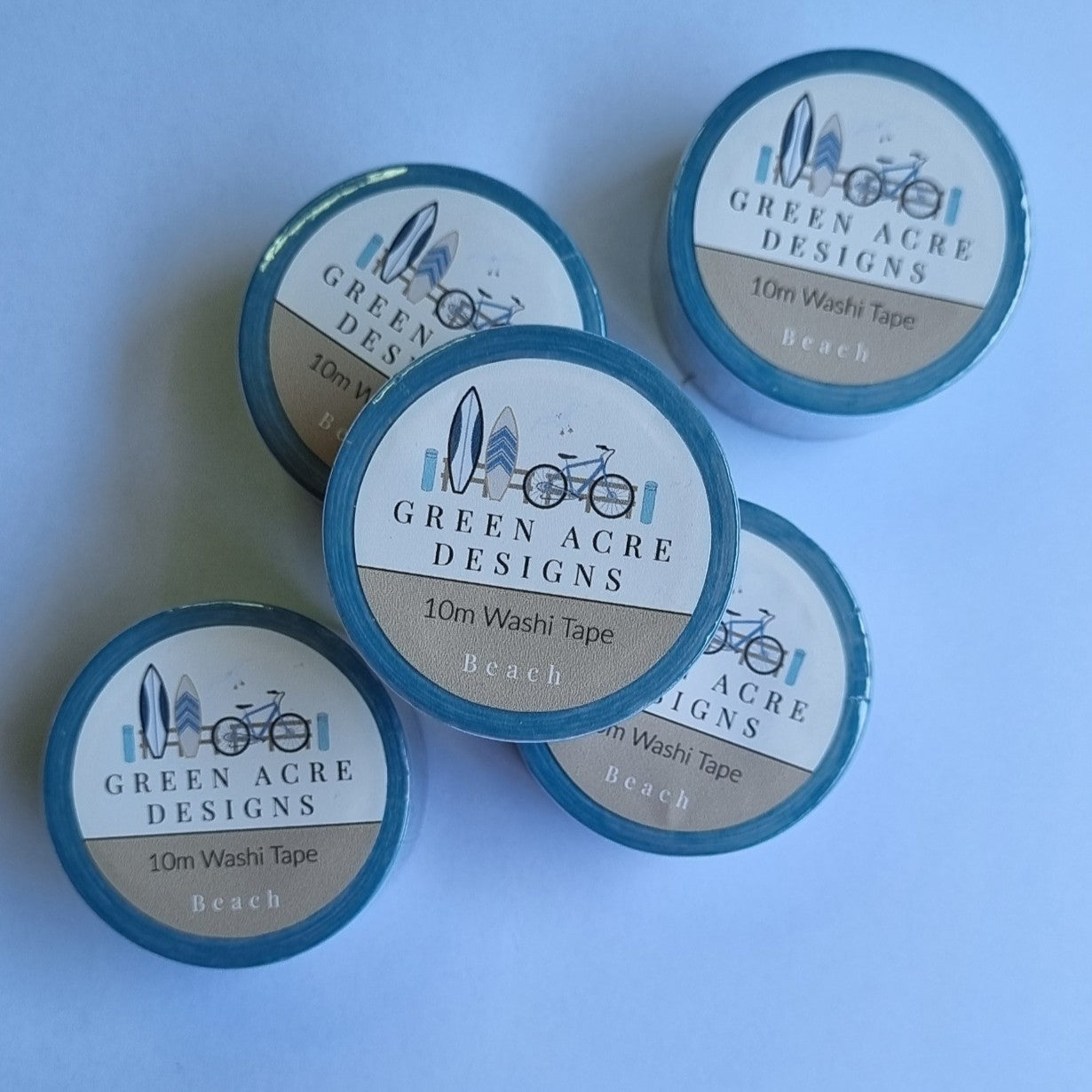 Nobbys Beach Newcastle Coast Foreshore Washi Tape