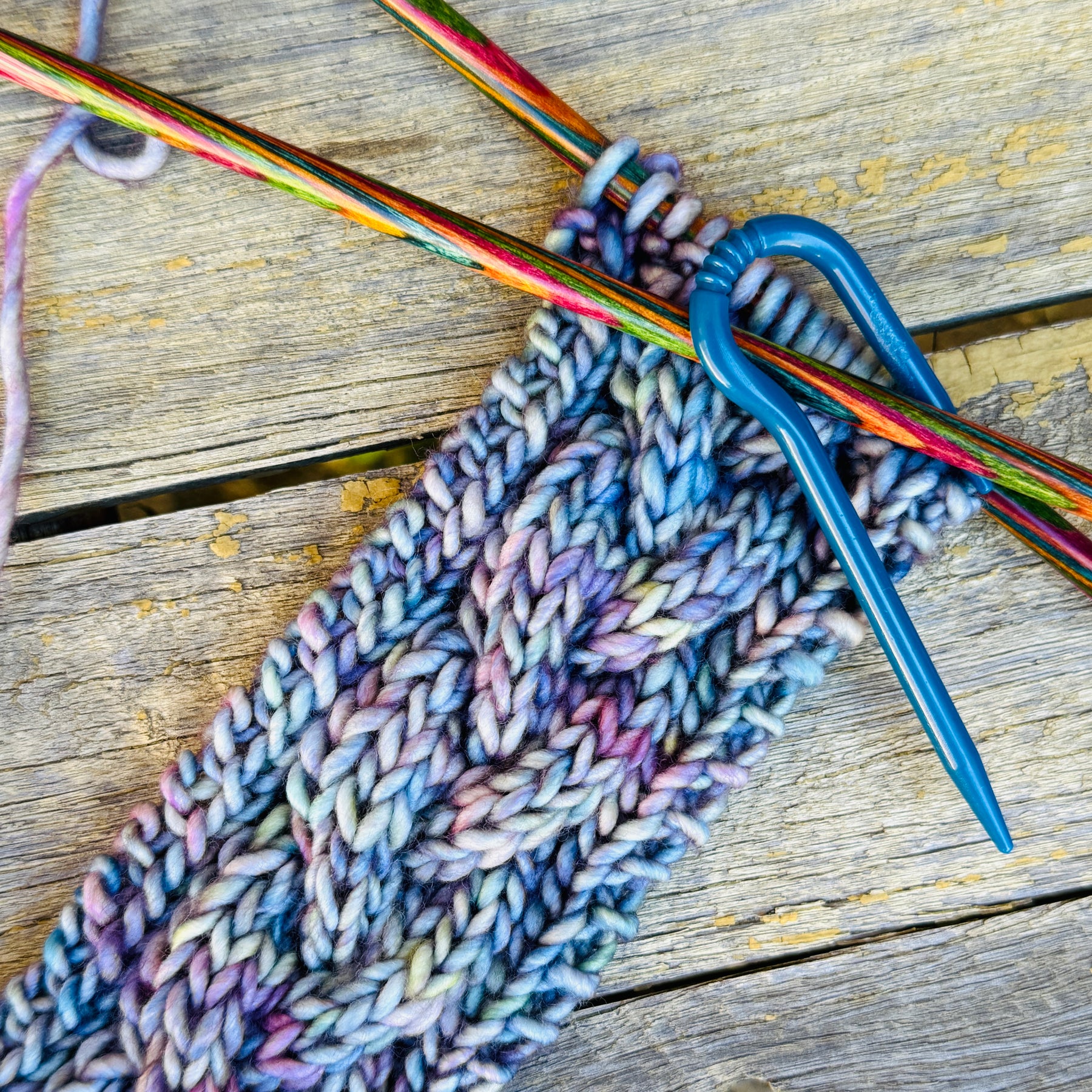 Hand knitted cable headband, Merino soft stretchy colorful headband