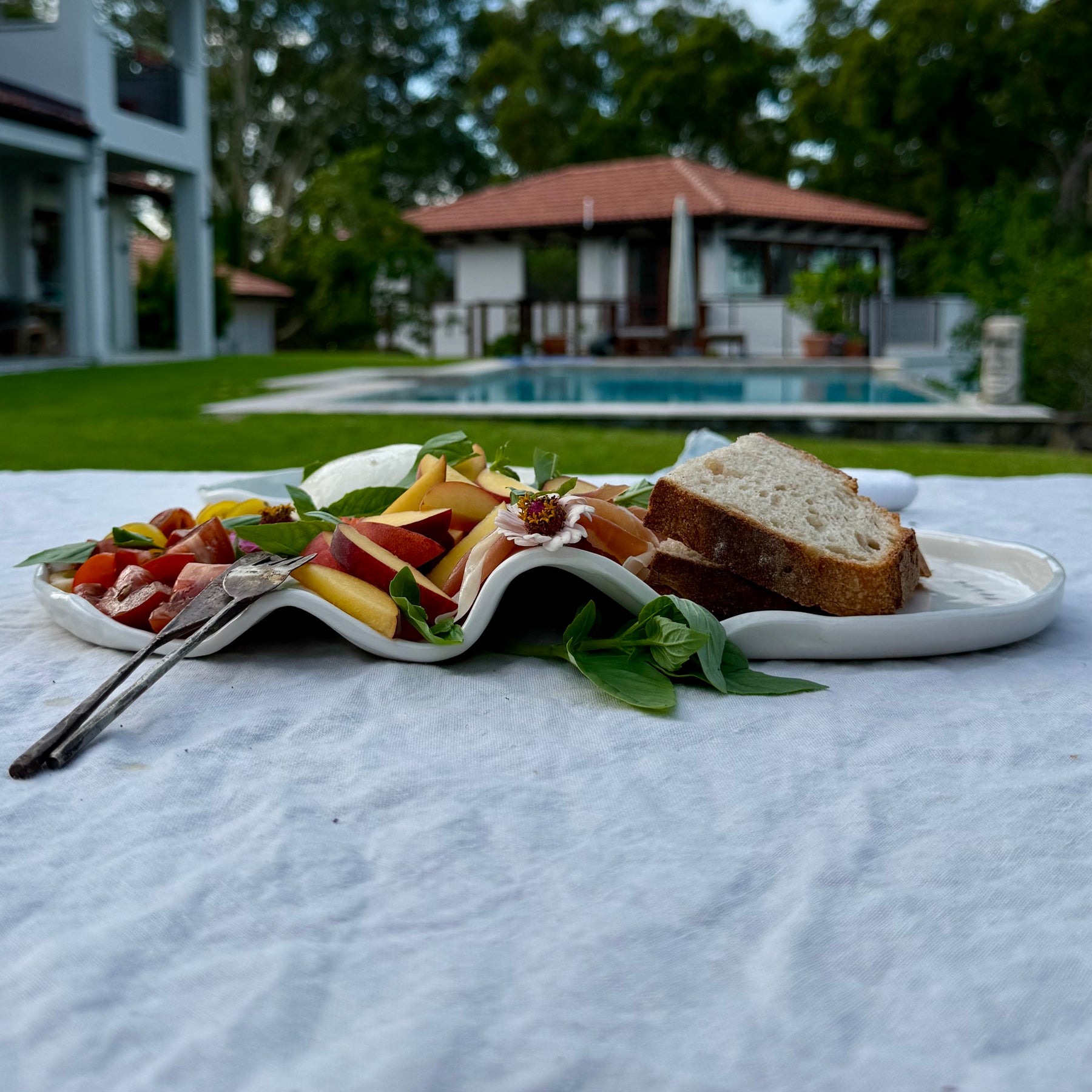 La Dolce Vita Porcelain Grazing Platter | Charcuterie | Share Plate