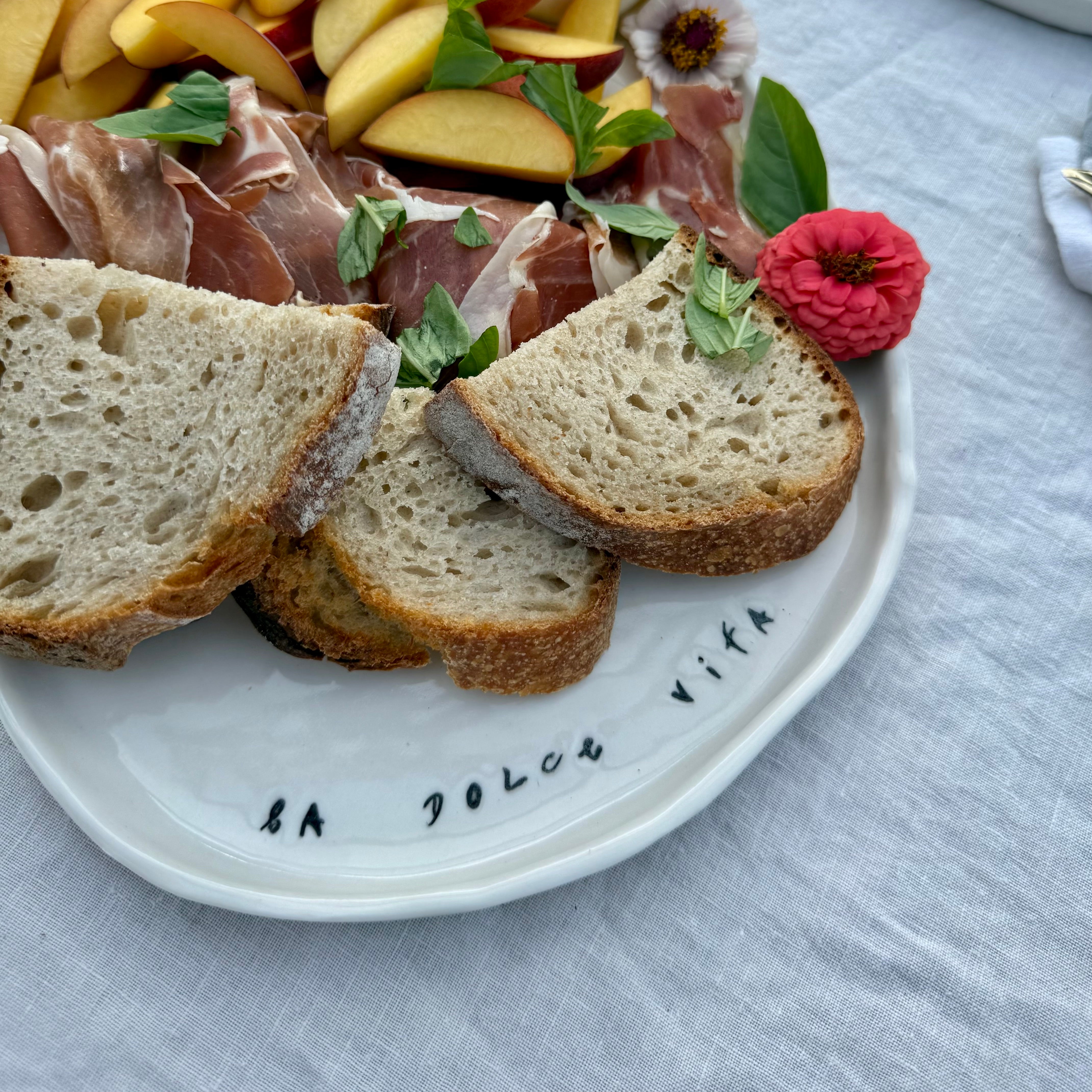 La Dolce Vita Porcelain Grazing Platter | Charcuterie | Share Plate