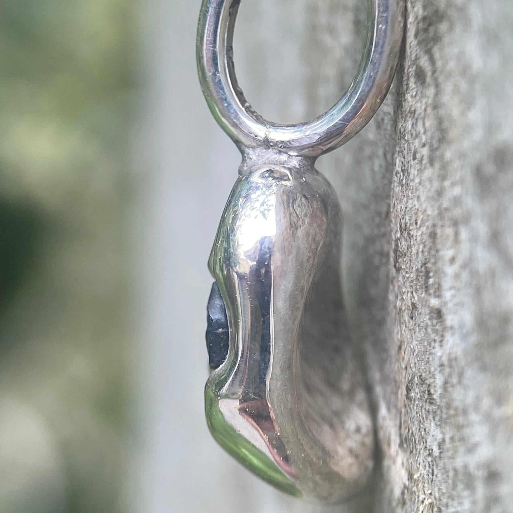 The Unexpected Sapphire Pendant | Raw Australian Blue Sapphire & Sterling Silver