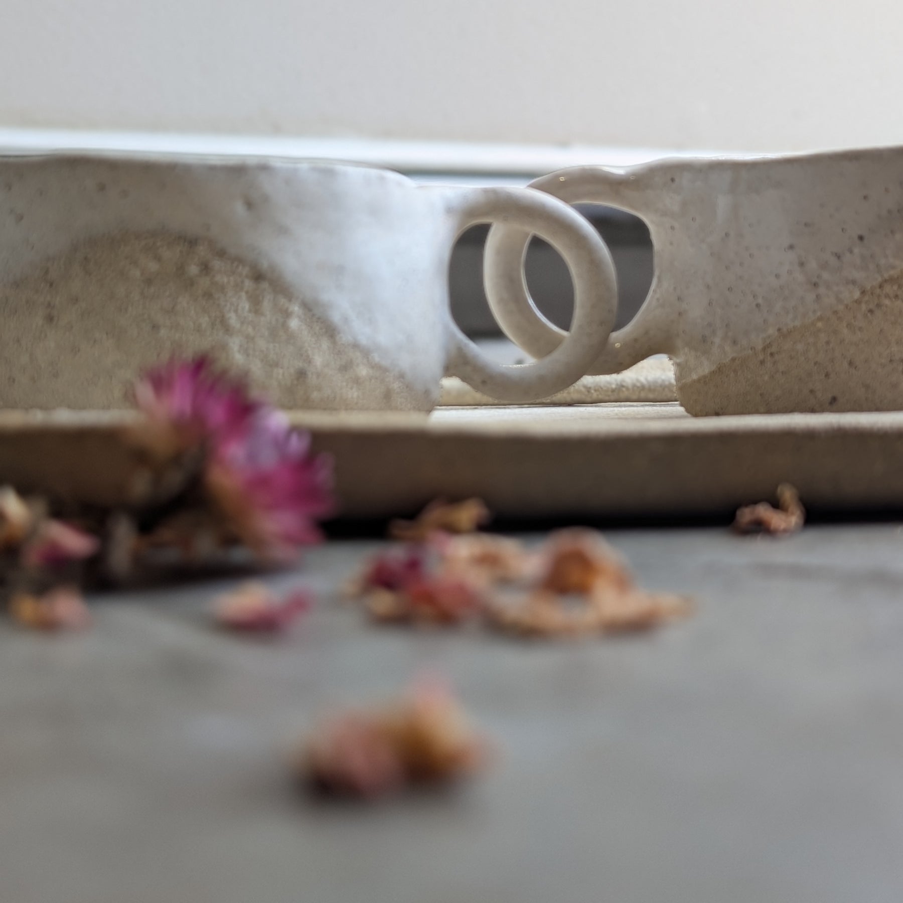 Handmade Ceramic Espresso set |  together forever • lovers