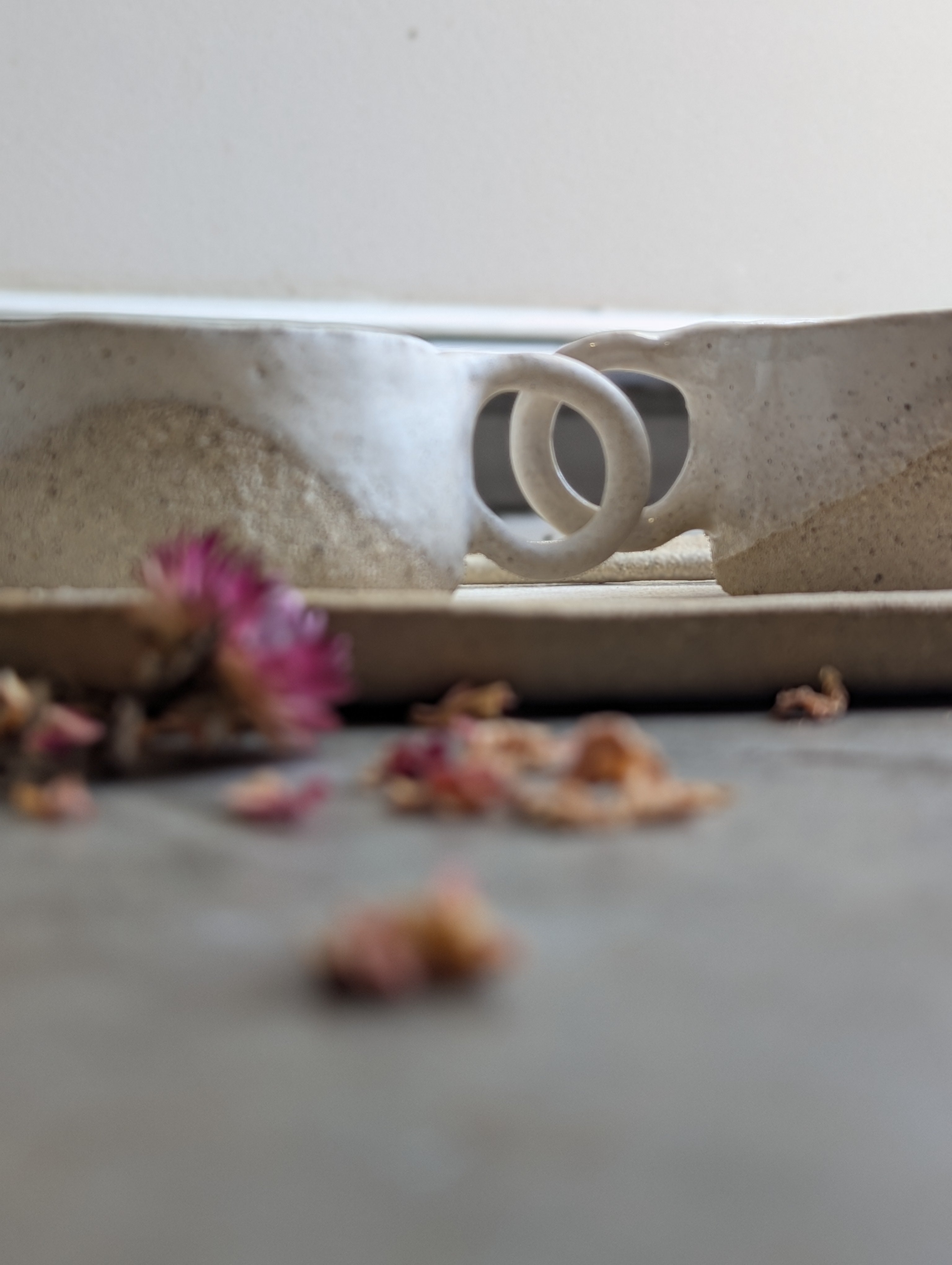 Handmade Ceramic Espresso set |  together forever • lovers