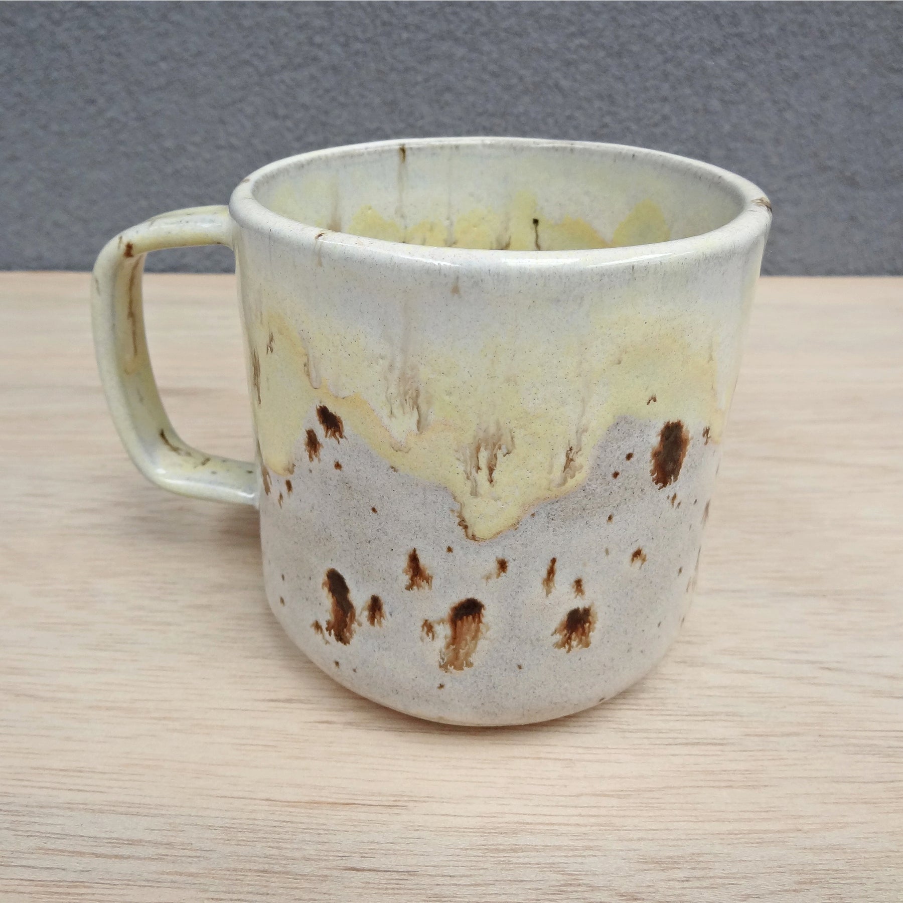 Rainbow mug collection. Handmade Ceramic Mug | Speckled Stoneware Coffee Cup | Coastal Inspired Pottery Australia