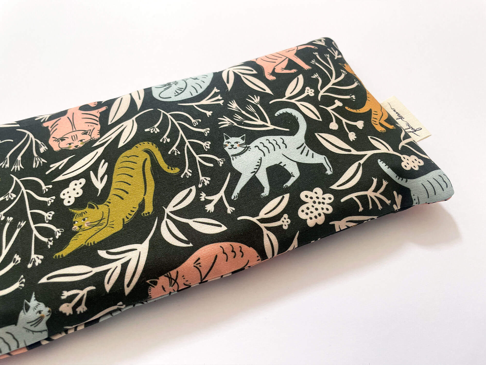 Weighted Eye Pillow Heat & Cool Pack, Handmade – Cats