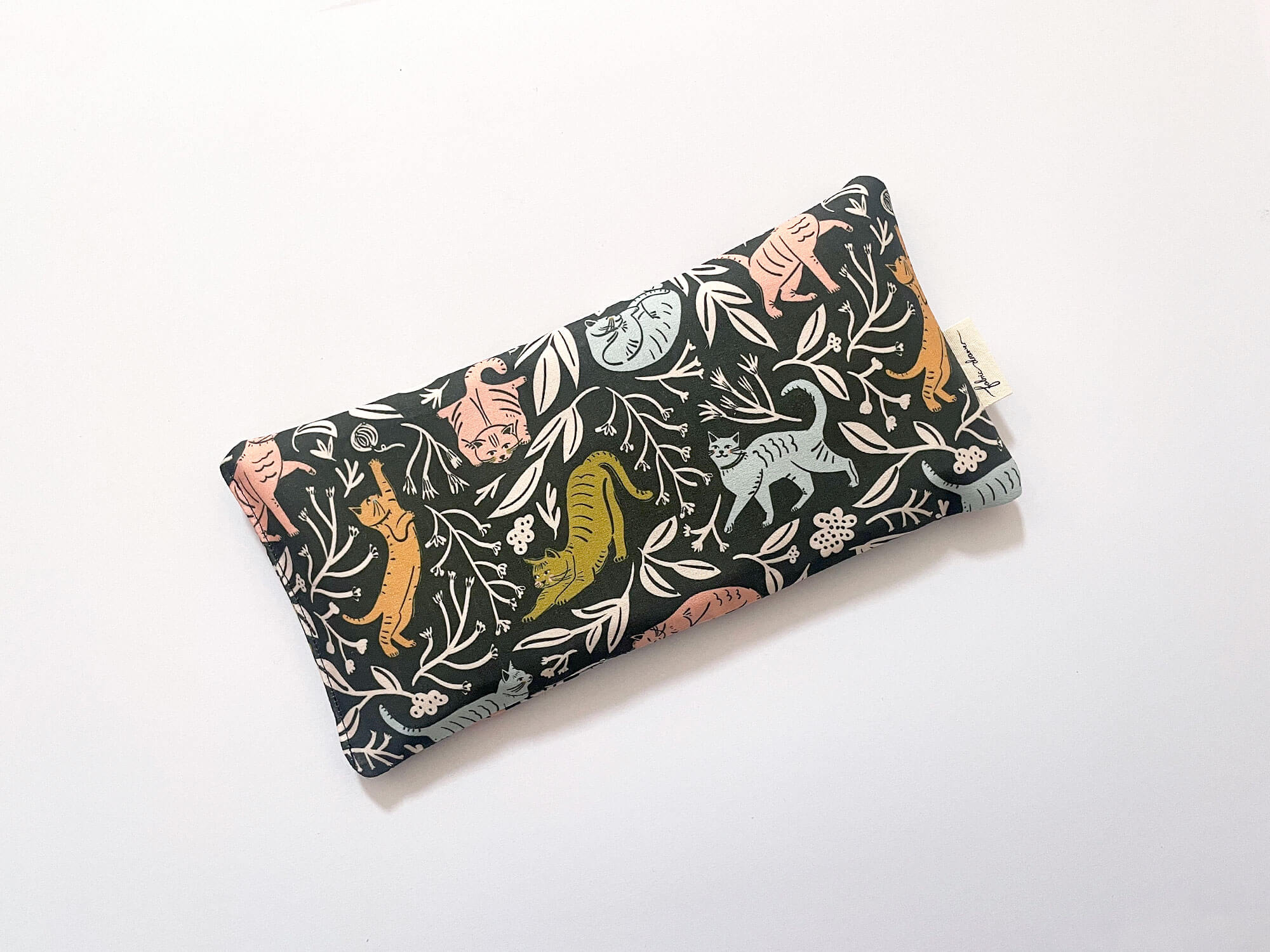 Weighted Eye Pillow Heat & Cool Pack, Handmade – Cats
