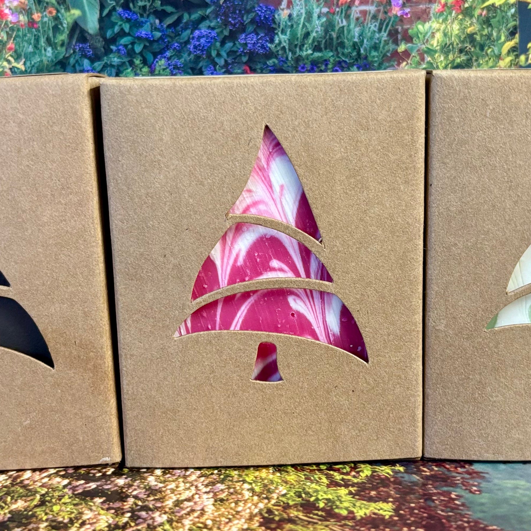 Christmas Tree Soaps - pack of 3