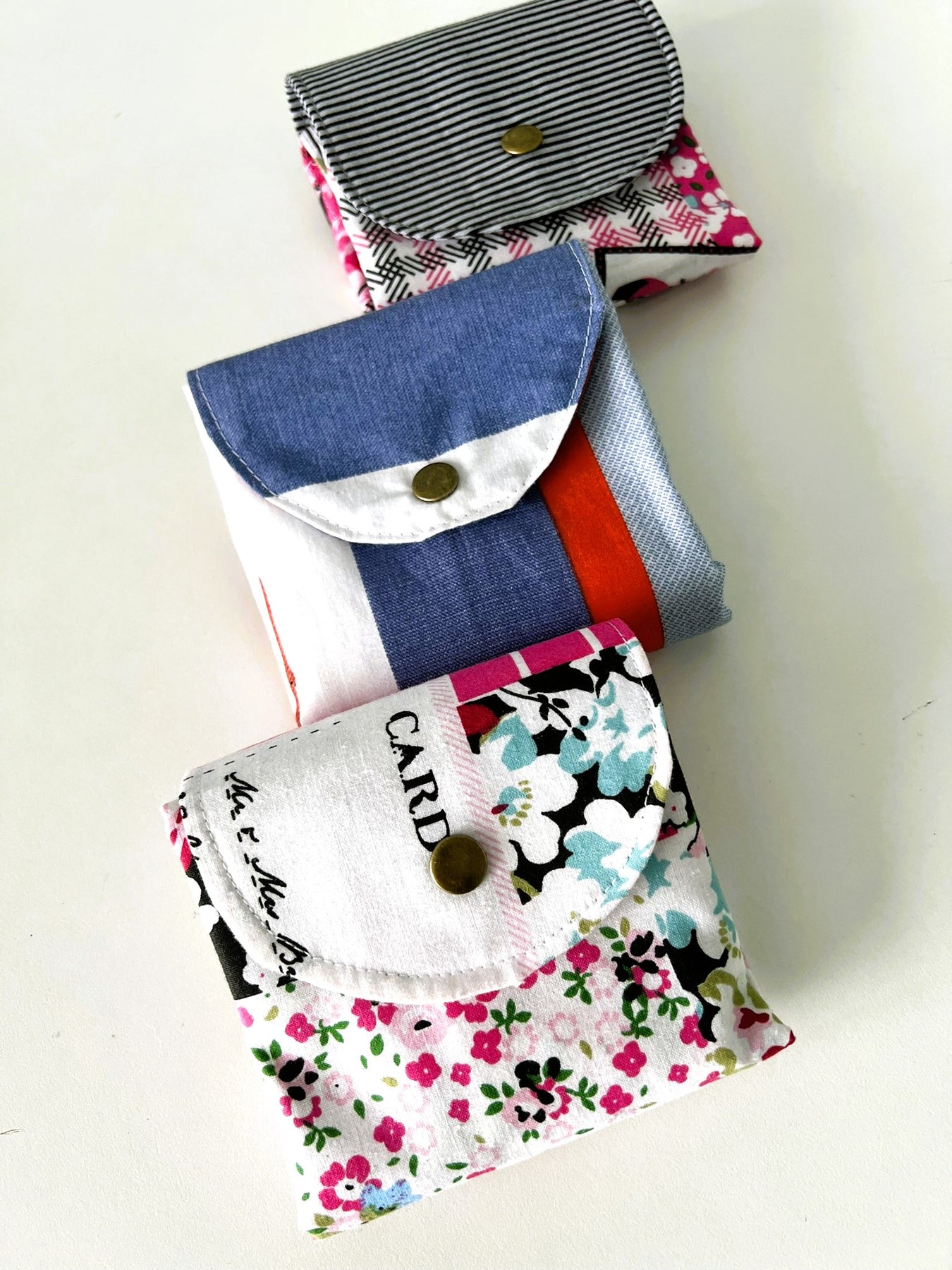 Upcycled Cotton Fold-up Shopping Bags