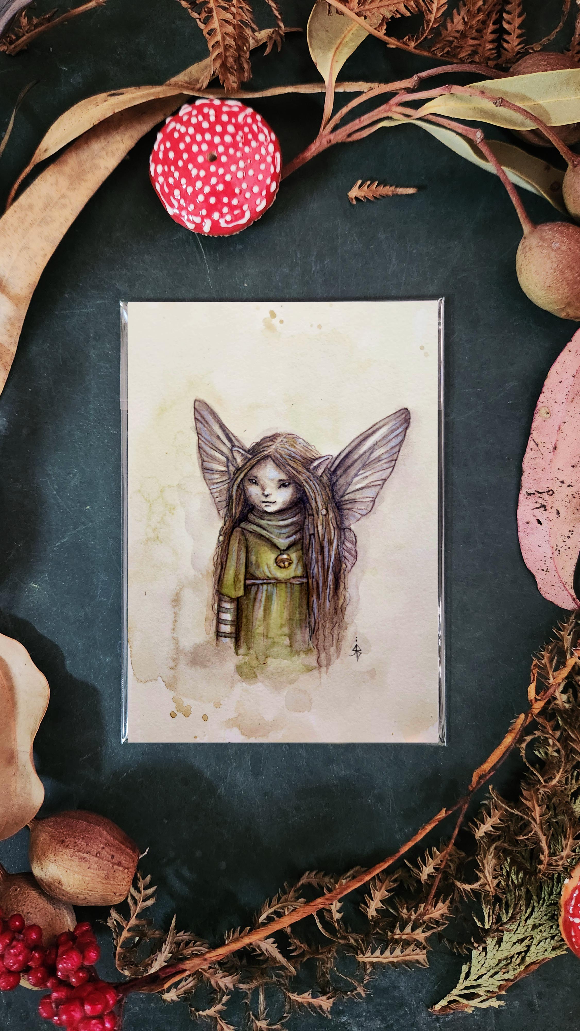 A6 Mini Art Print - Wee House Elf