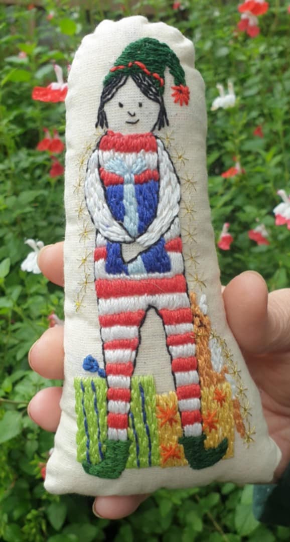 Collections textile little person character Matilda