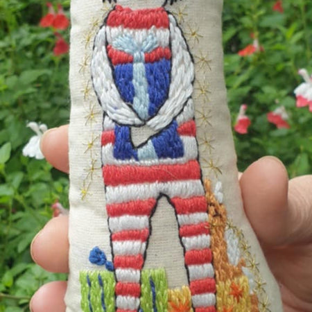 Collections textile little person character Matilda