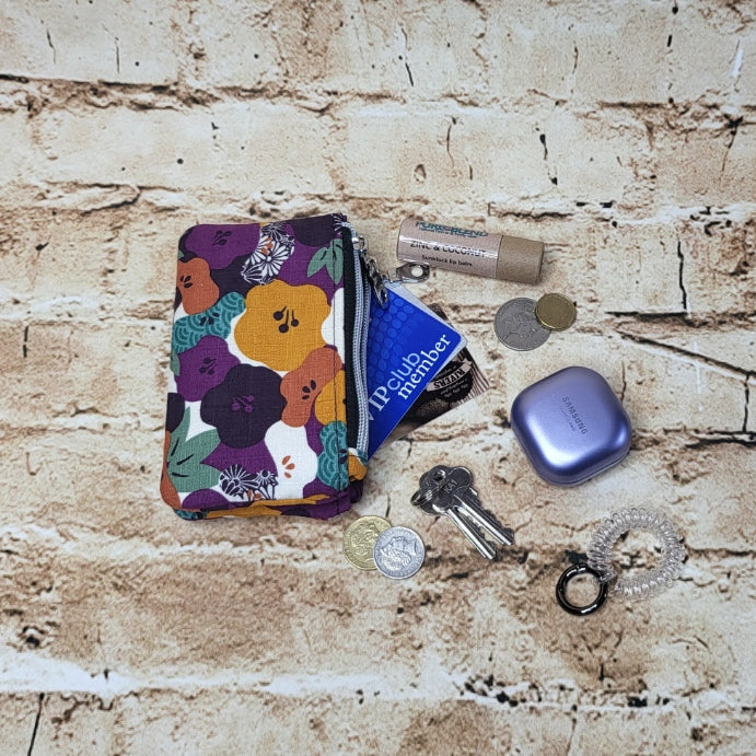 Sally Floral Double Coin Purse