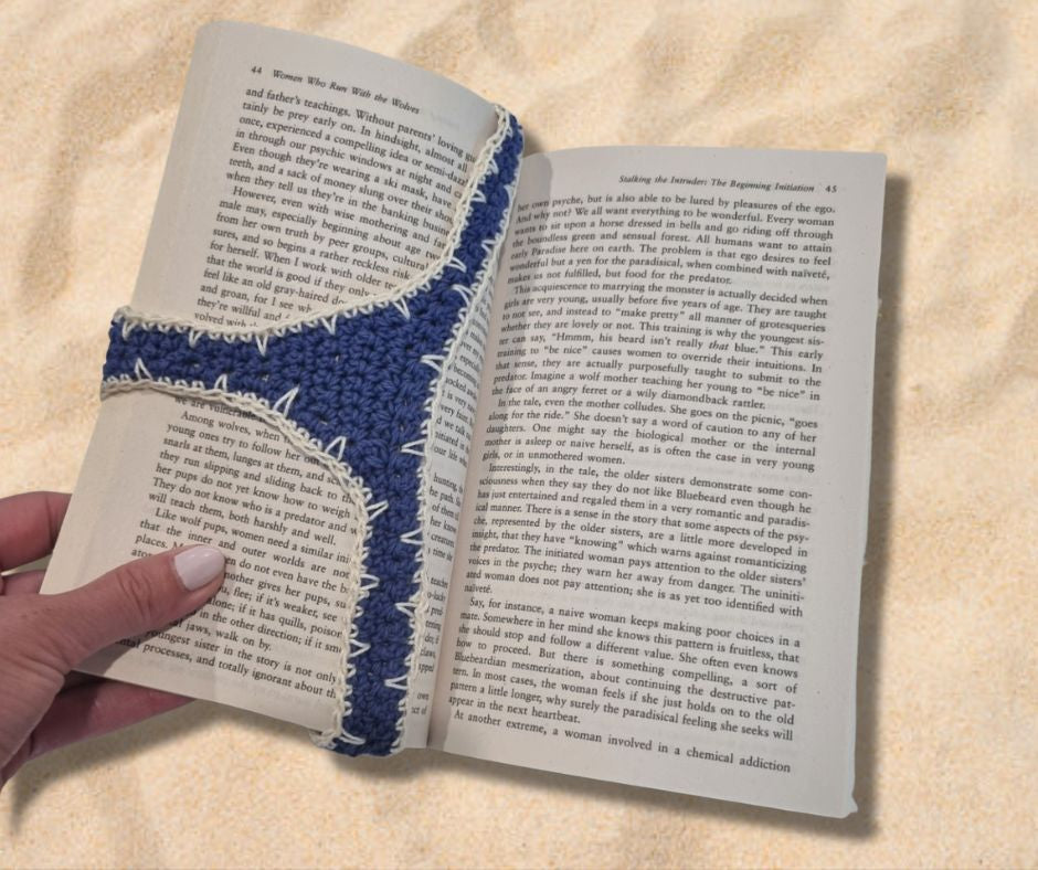 Book Thong sexy crocheted book mark!