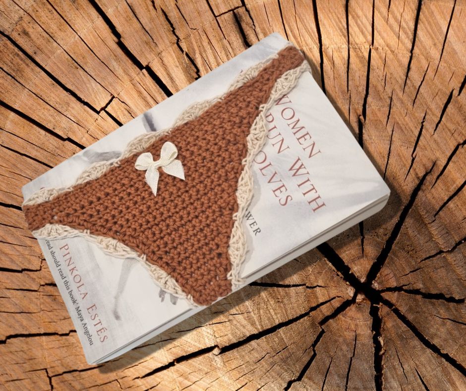 Book Thong sexy crocheted book mark!