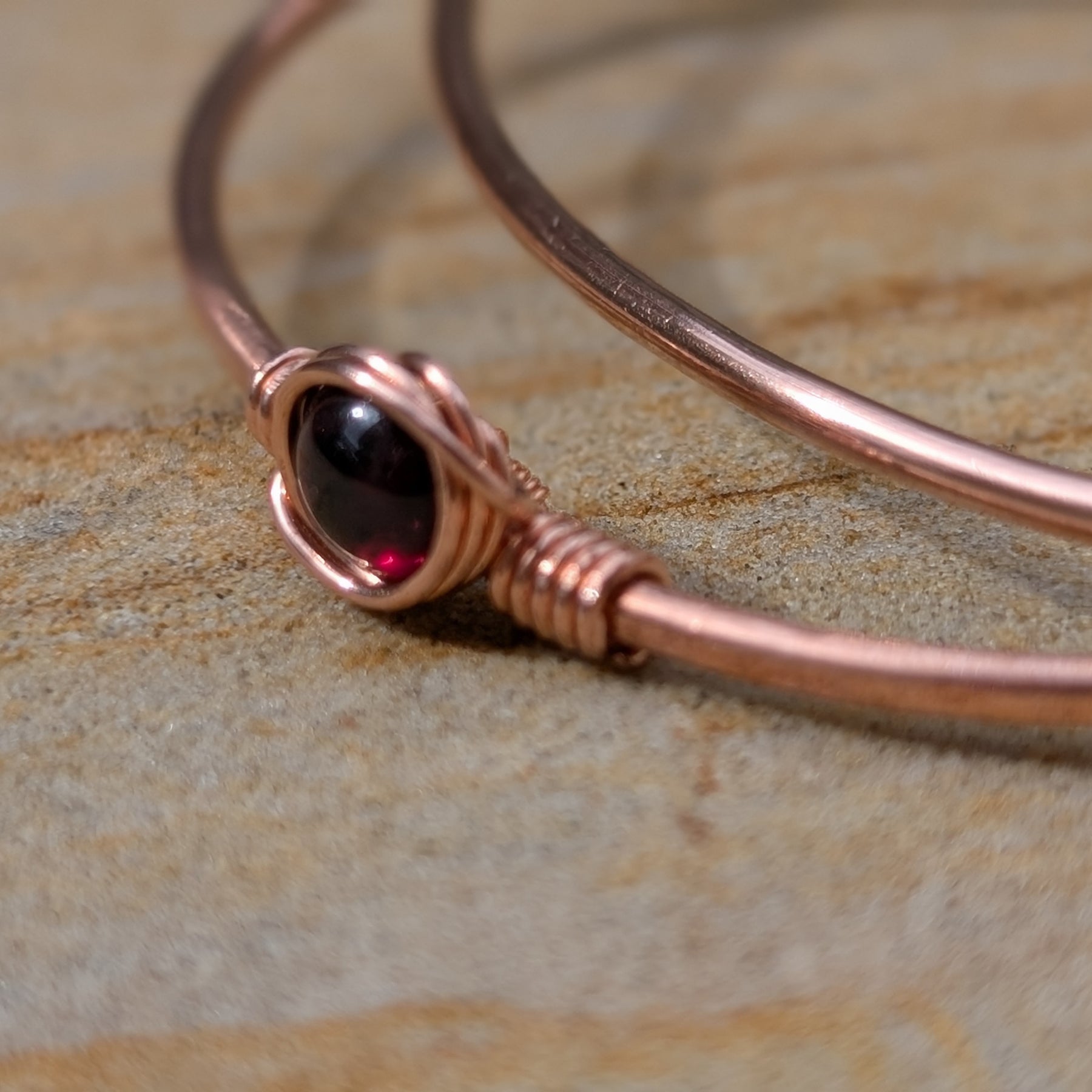 Simple Copper Cuff (Without Gemstone)