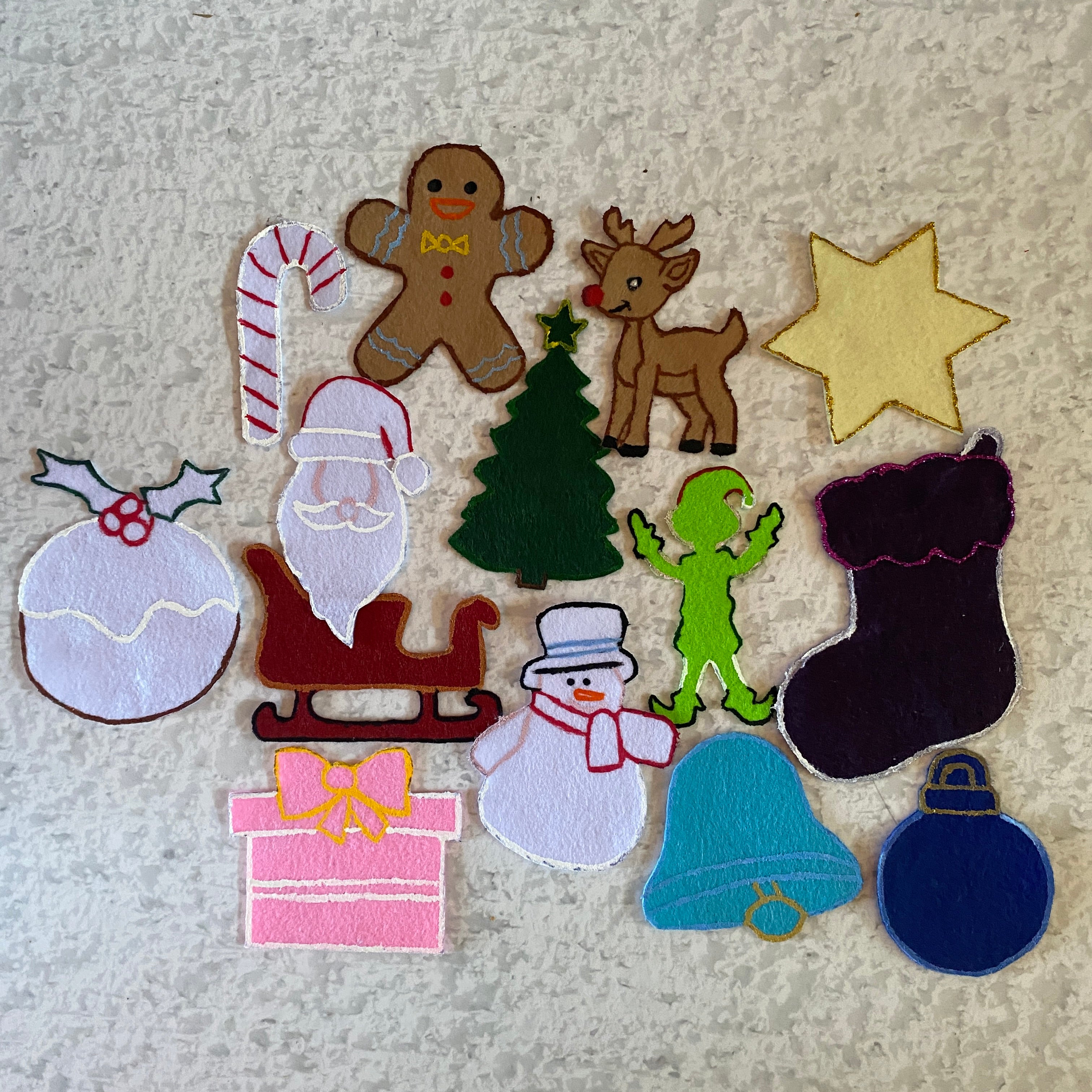 Christmas Felt Set
