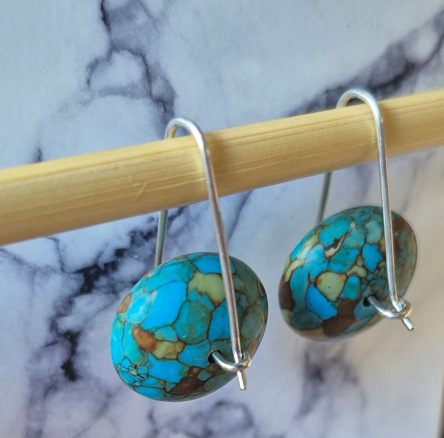 Celestial Turquoise Earrings