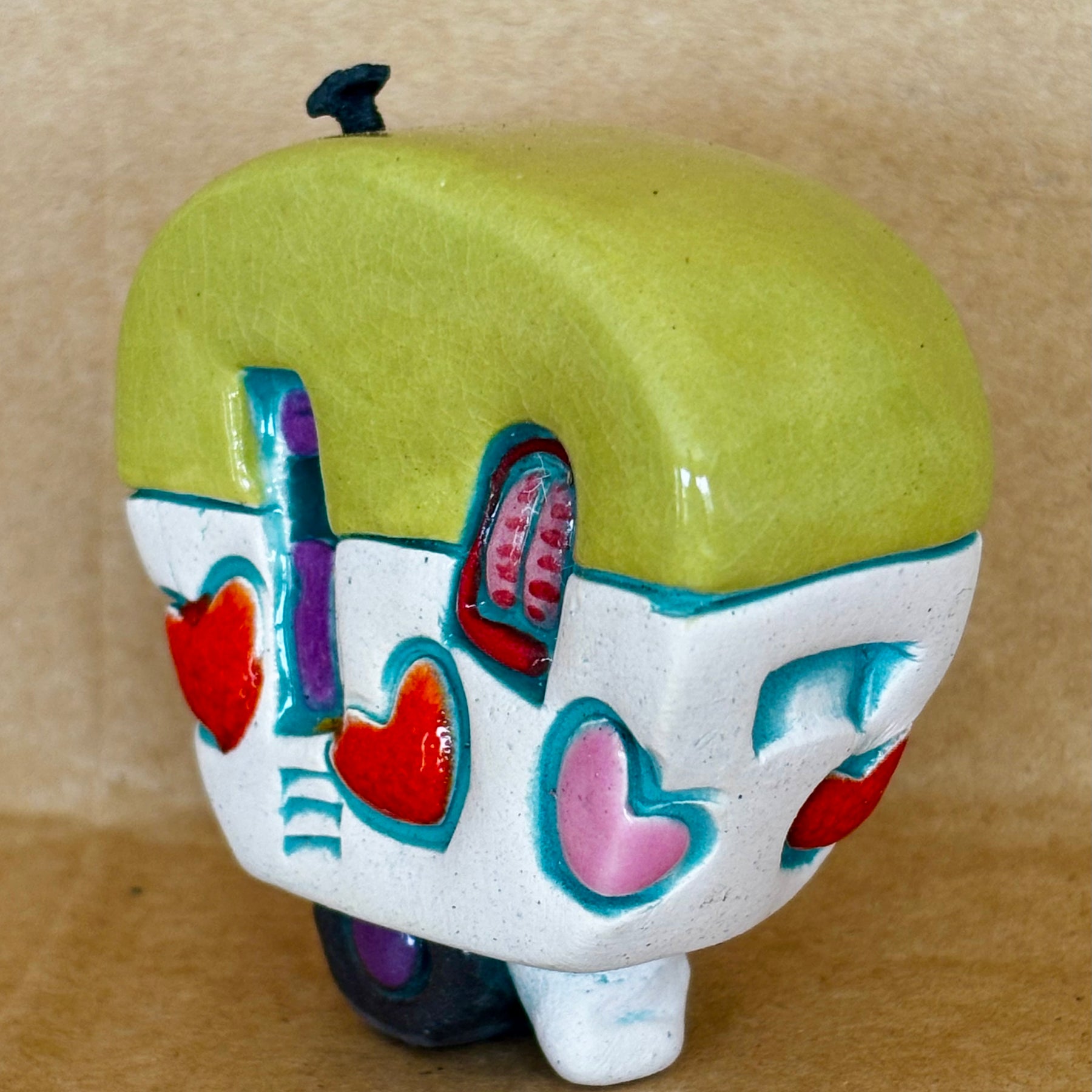 Small Retro Collectable Ceramic Caravan 5