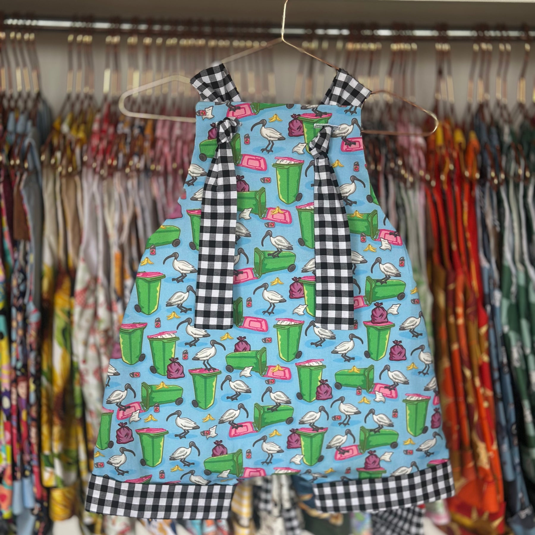 Bin Chicken Handmade Overalls | Australiana Collection