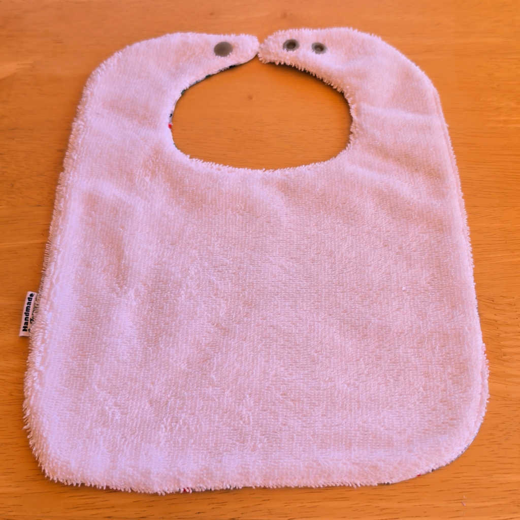 Handmade Australiana Christmas Baby Bib – Koalas in Gum Trees