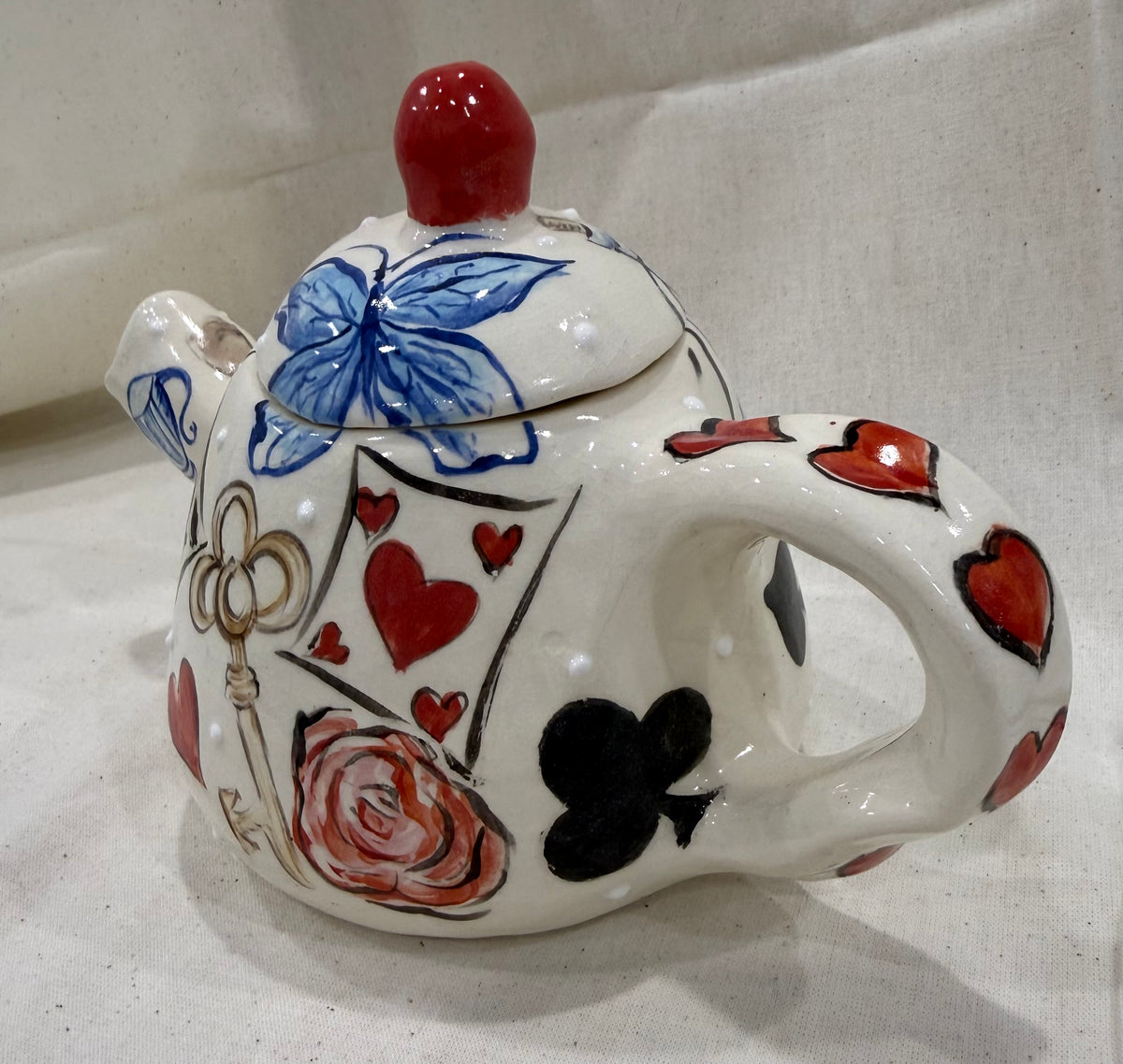 Alice in Wonderland Tea Pot