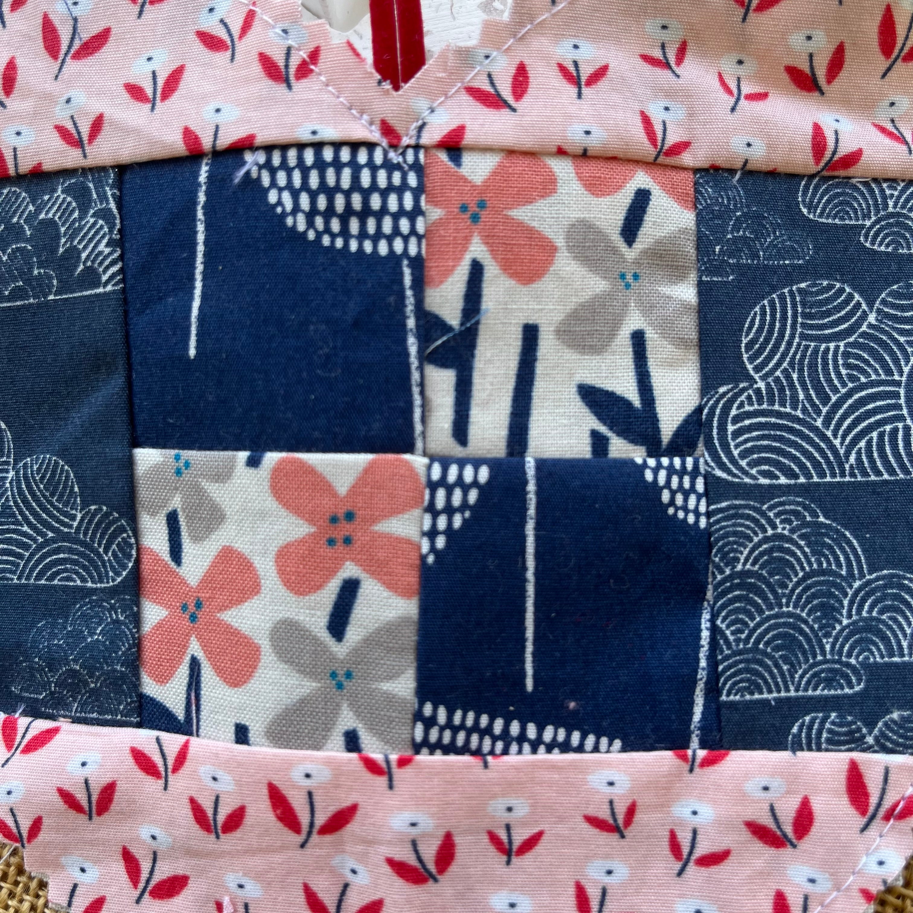 Handmade hearts | organic fabric | rustic  look