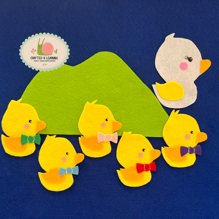 5 Little Ducks Felt Board Set