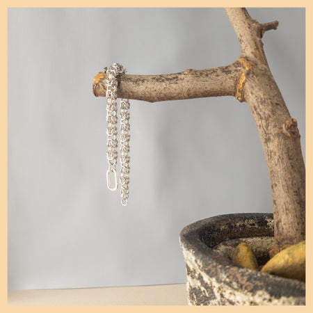 Chainmaille Byzantine Weave Bracelet