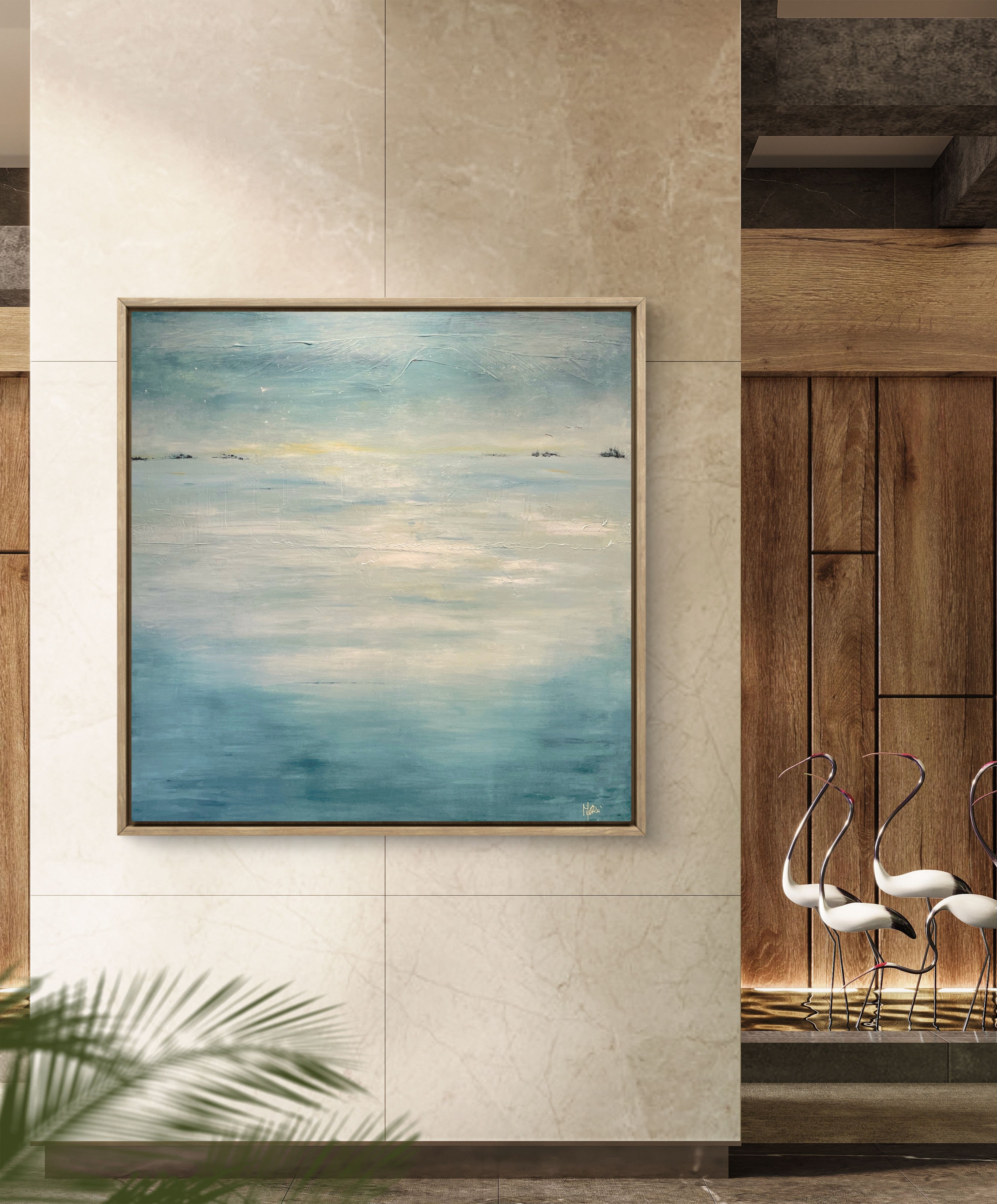 Shades of Calm - XL Acrylic on canvas