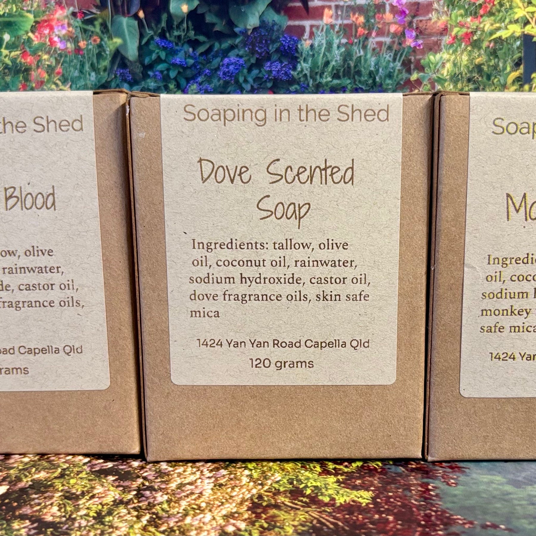 Christmas Tree Soaps - pack of 3