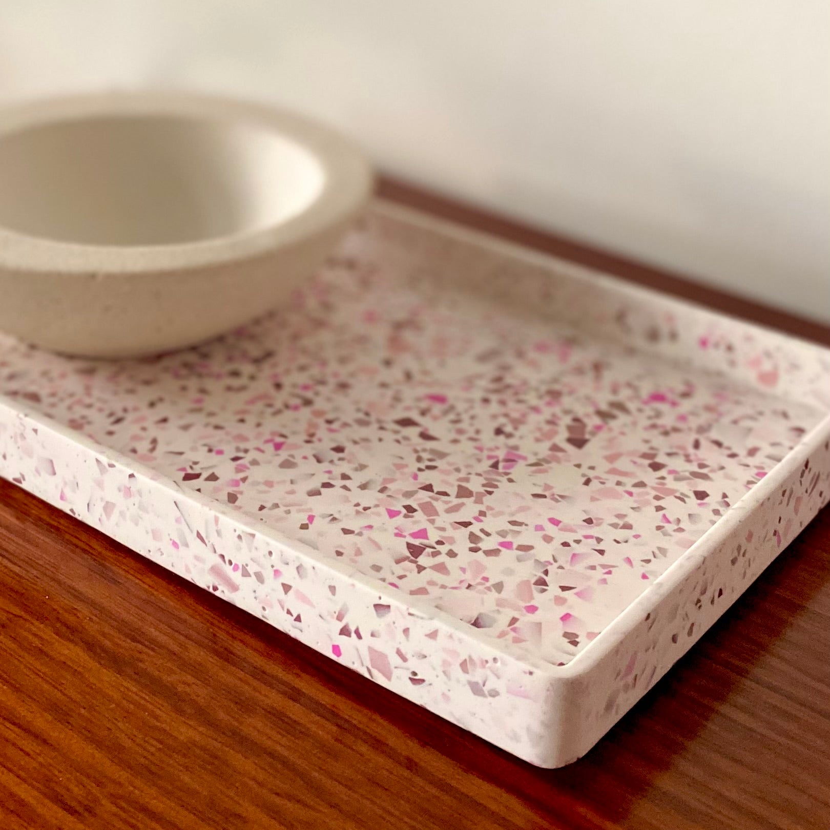 Large Rectangle platter | Terrazzo decor collection