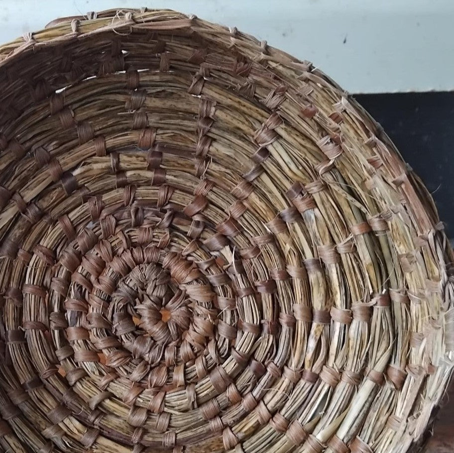 Coiled Lomandra Basket