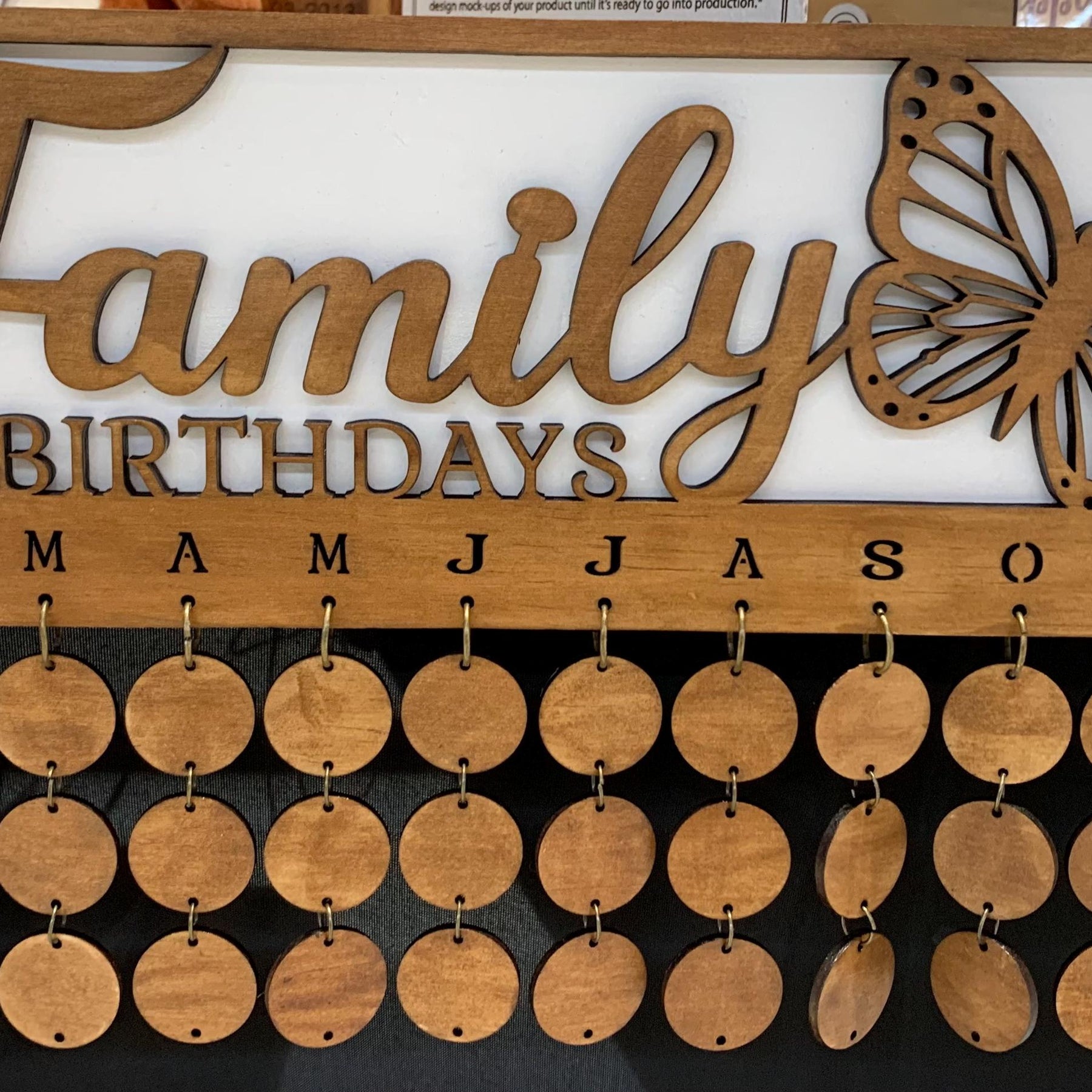 Family Celebrations Board