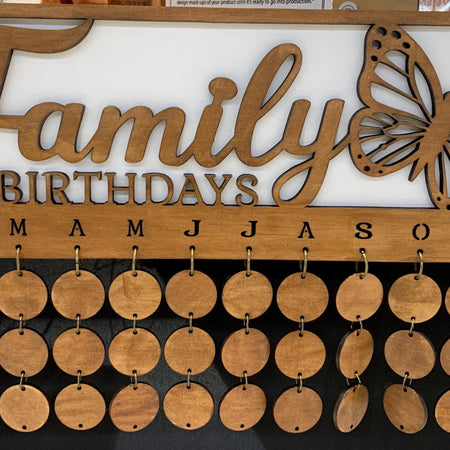 Family Celebrations Board