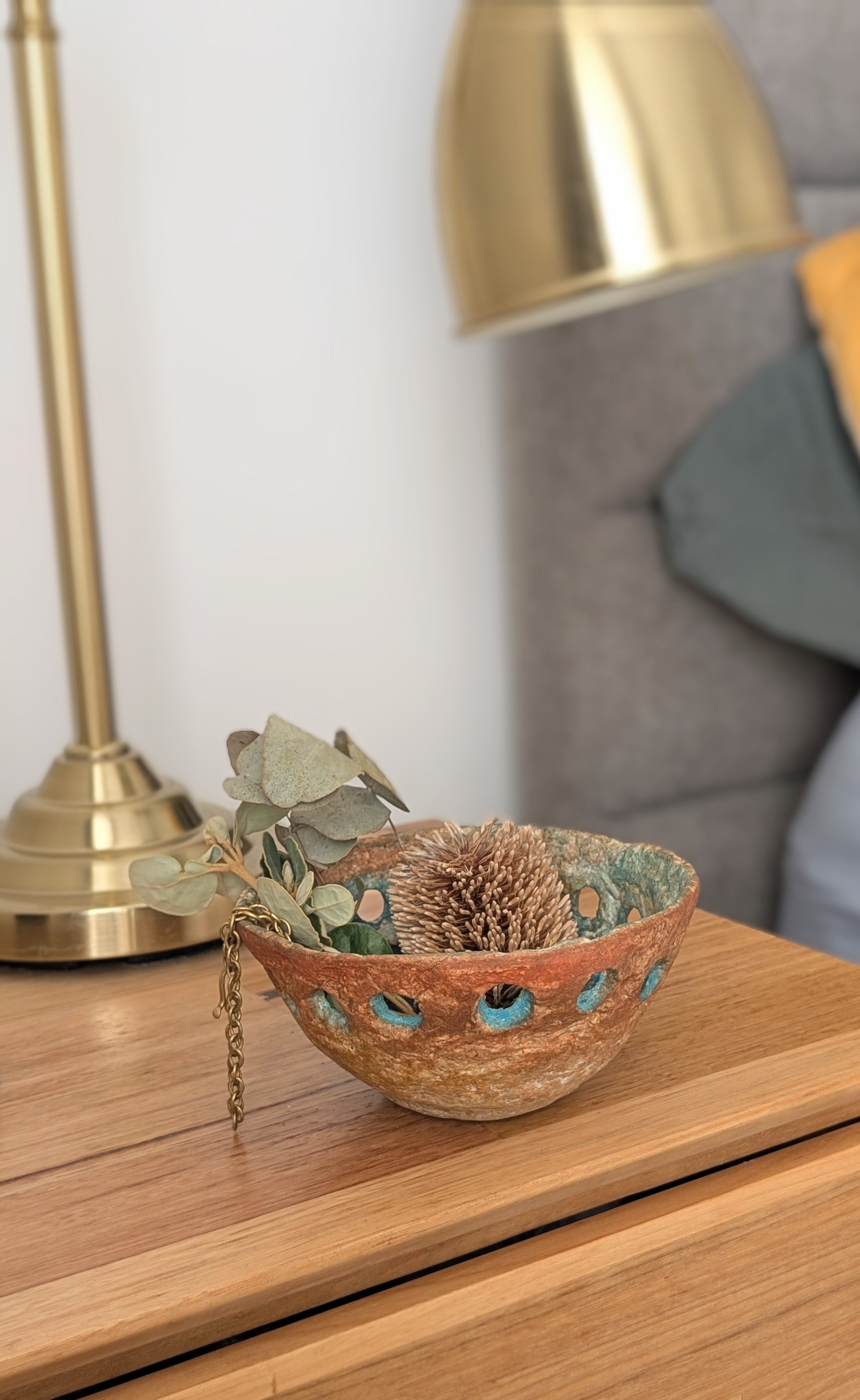 Handmade Paper Clay Bowl – Plastic-Free | South Australian Coast Inspired