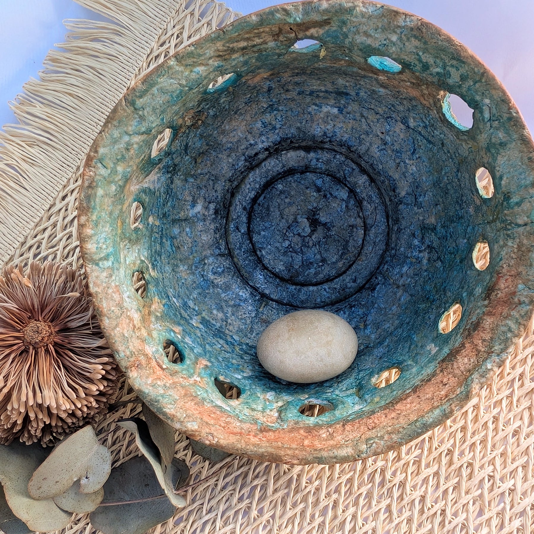 Handmade Paper Clay Bowl – Plastic-Free | South Australian Coast Inspired