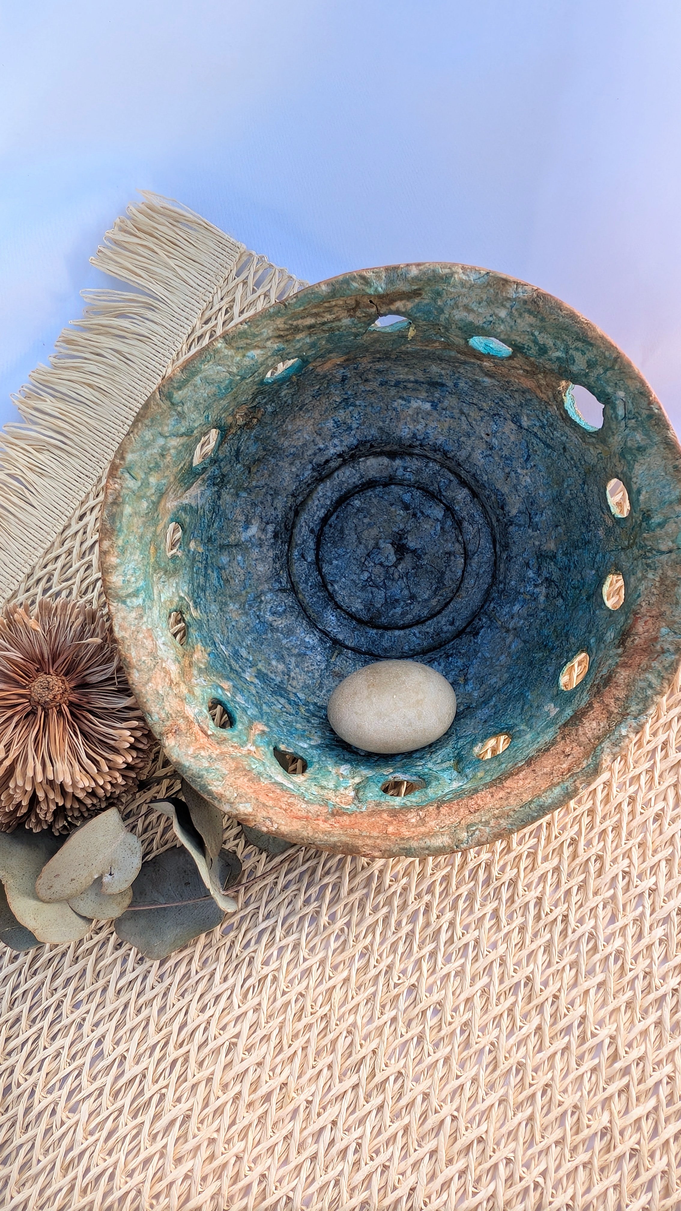 Handmade Paper Clay Bowl – Plastic-Free | South Australian Coast Inspired