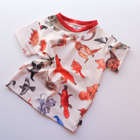 Australian Animals organic cotton tee shirt 2026-27