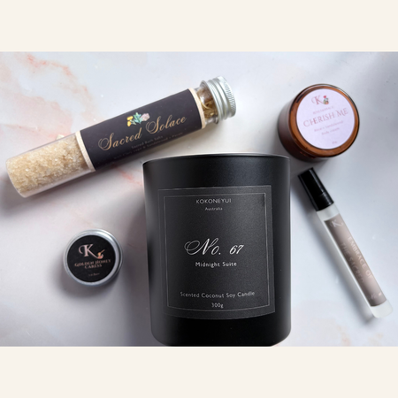 Night Ritual Box — Dark Evening | Amber, Sage & Sandalwood Gift Set