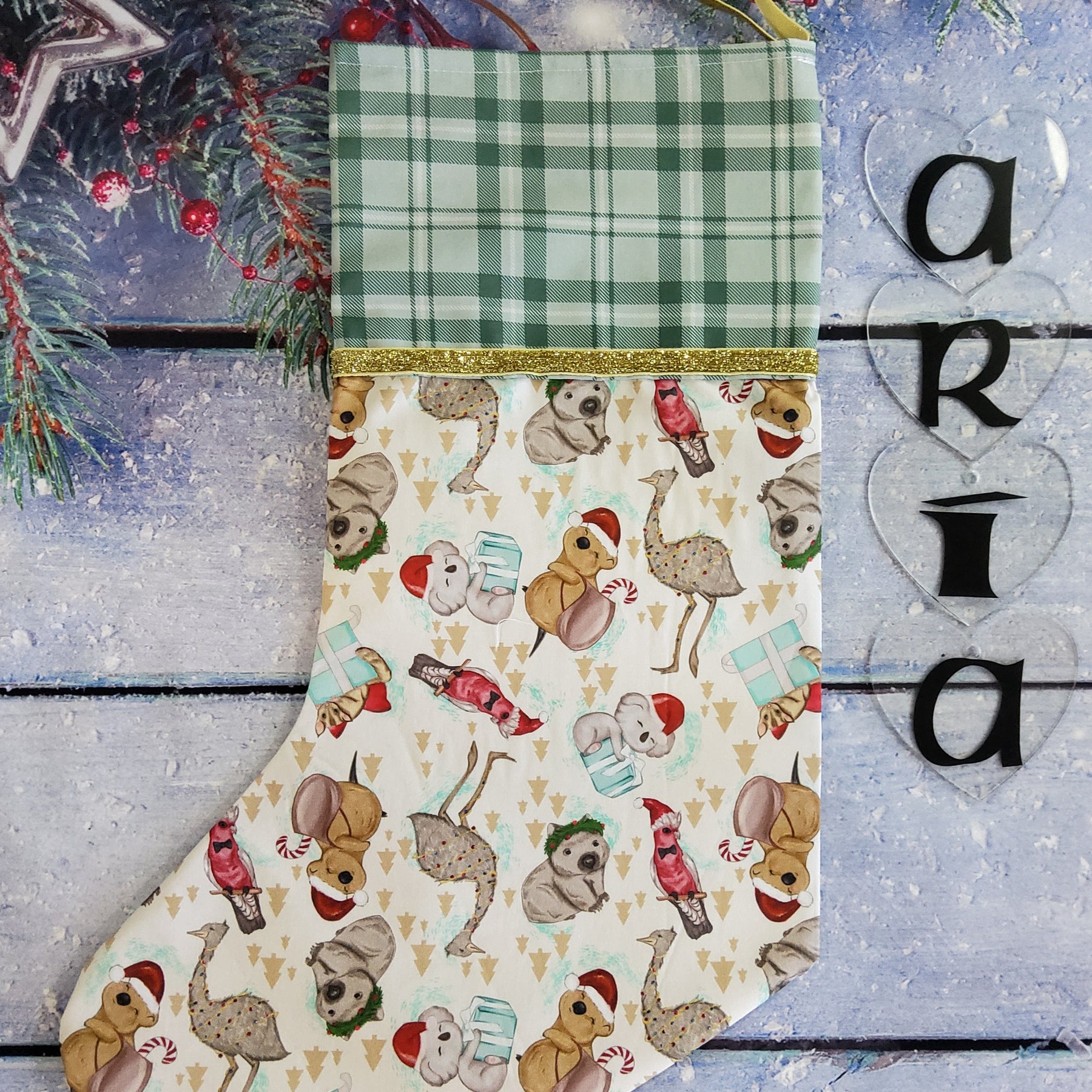 Aussie Christmas Animal Stockings