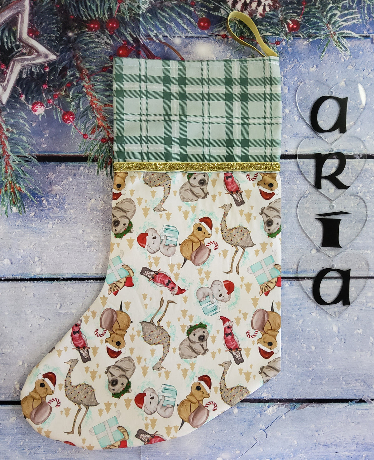 Aussie Christmas Animal Stockings