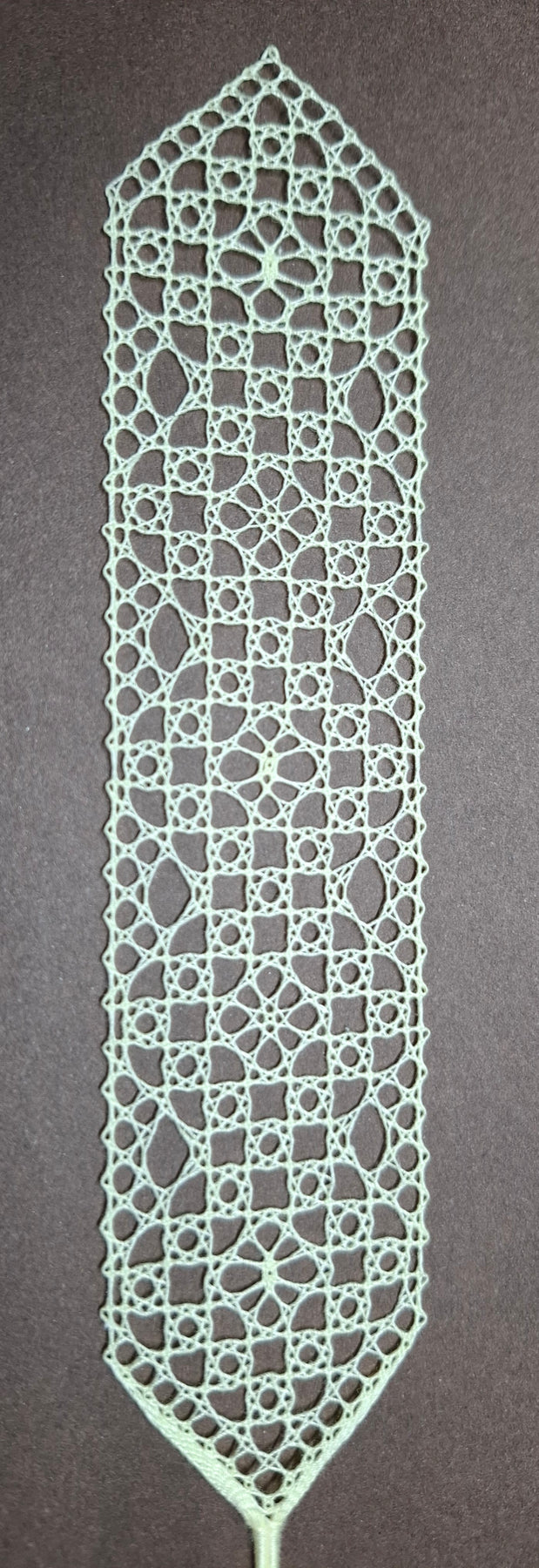Handmade Lace Bookmark - First Communion, Confirmation & Christening Gift