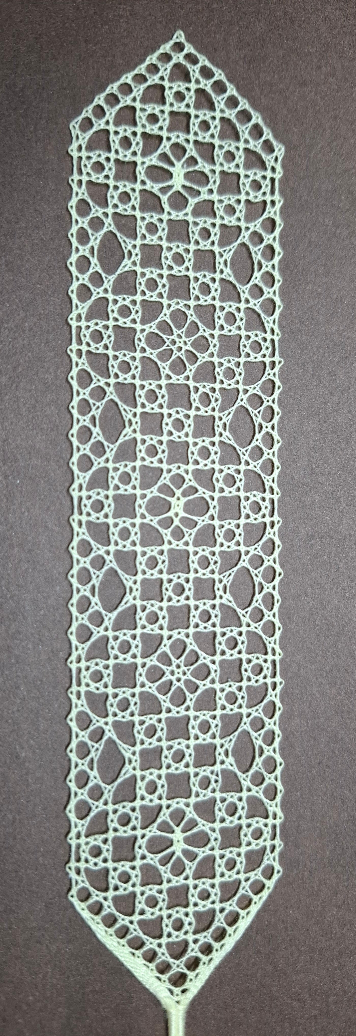 Handmade Torchon Lace Bookmark