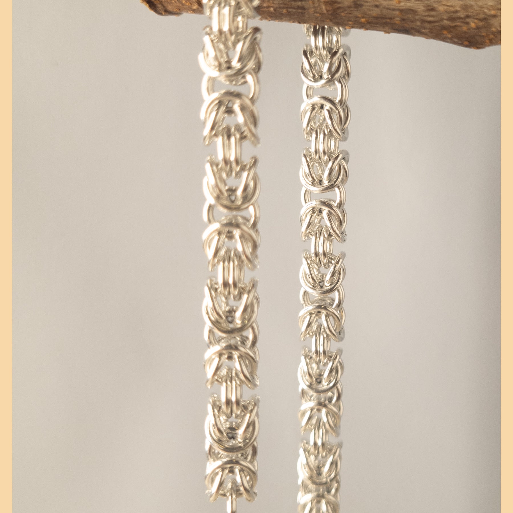 Chainmaille Byzantine Weave Bracelet