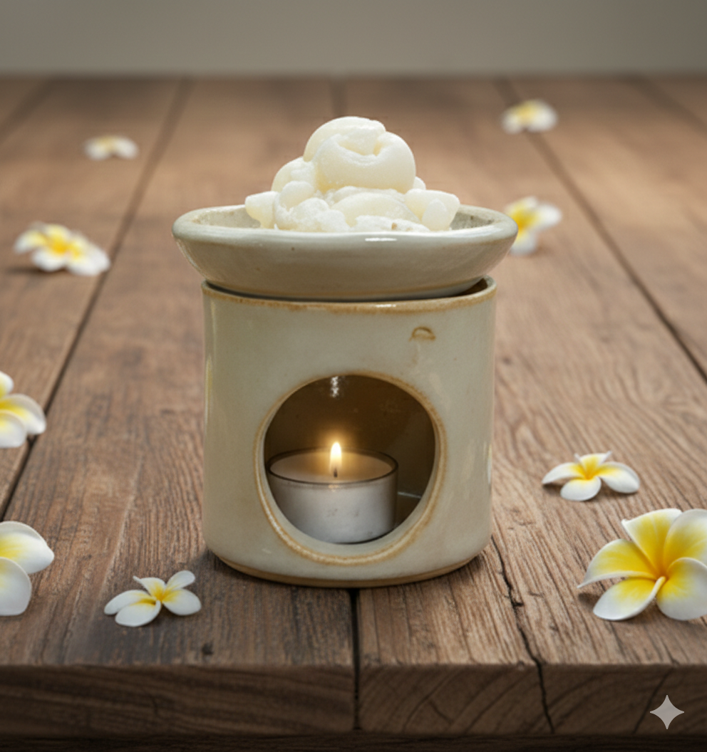 The Ubud Glow Wax Melter Set